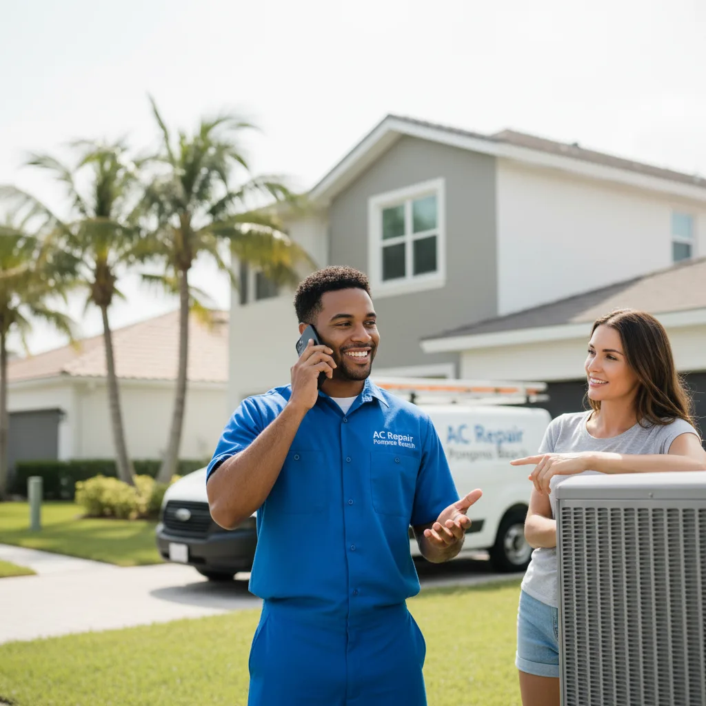 AC Repair Pompano Beach customer support in Norton Shores